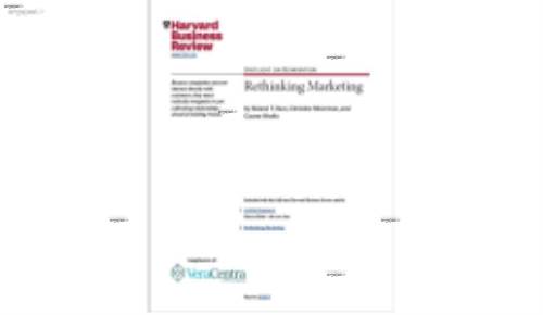 ترجمه مقاله Rethinking Marketing بازنگری بازاریابی